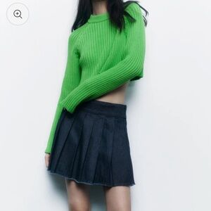 Zara cropped sweater